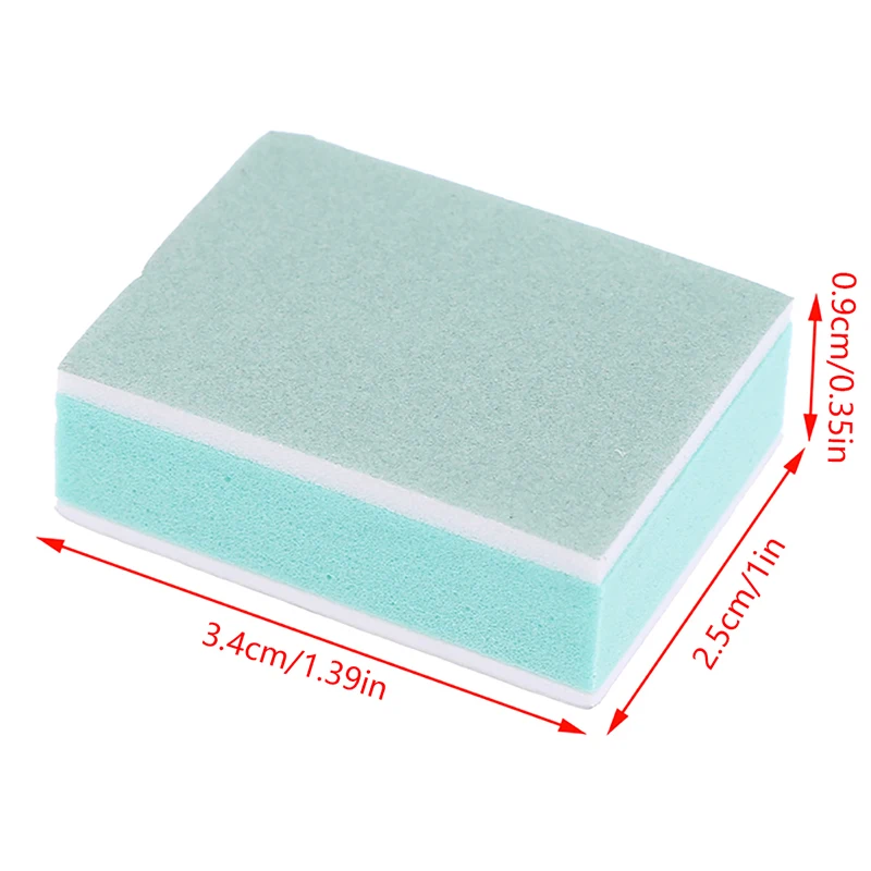 50 Uds bloque amortiguador de uñas grano arte de uñas lijado esmalte UV Gel limas pulidoras brillantes