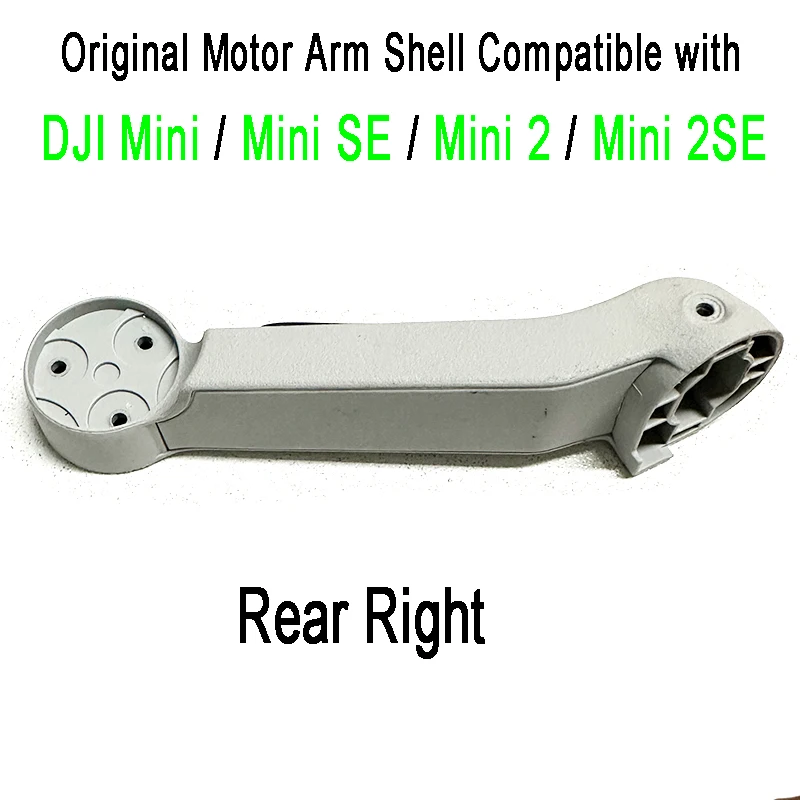 Genuino Mavic Mini 2 SE Motor brazo Shell hélice Motor brazo manga Motor brazo cubierta piezas de reparación para DJI Mavic Mini 2 SE Mini 2