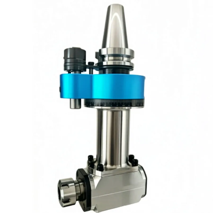 New single head extended seismic angle head BT40-ER32 BT50-ER32 deep cavity side milling right angle head