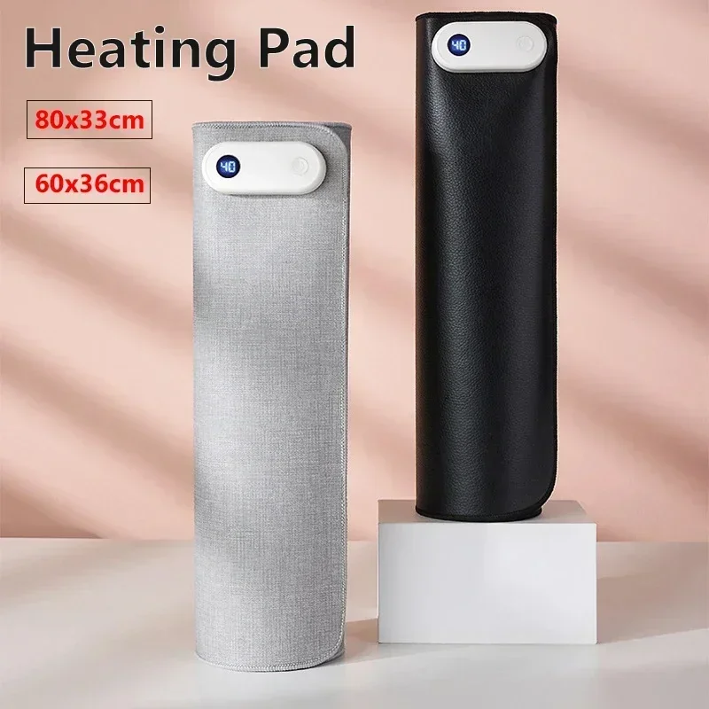 Intelligent Heated Electric Heating Pad Office Desktop Digital Display Heating Pads Warming Table Waterproof Mat Mouse Pa d 220V