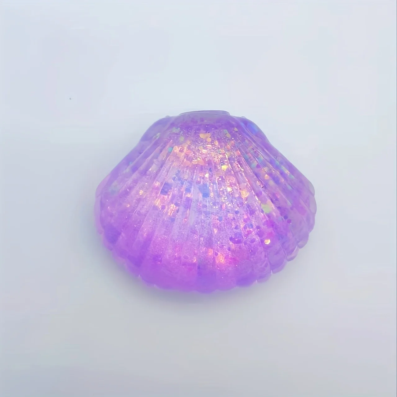 Pelota Antiestrés de Animales Marinos de Rebote Lento, Juguete Blando de Pescado, Cangrejo y Concha, Regalo Sensorial Portátil para Descompresión