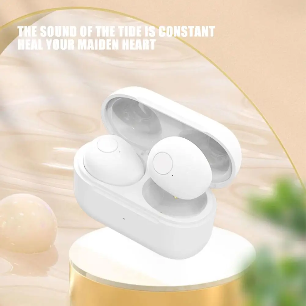 Mini Bluetooth 5.2 Invisible Earphone Sleeping Headset Wireless Smart Touch Sleeping Sports Gaming Earbud Noise Reduction