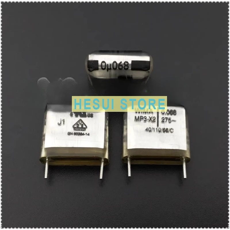 0.068uF 275VAC WIMA MP3-X2 safety capacitor p15