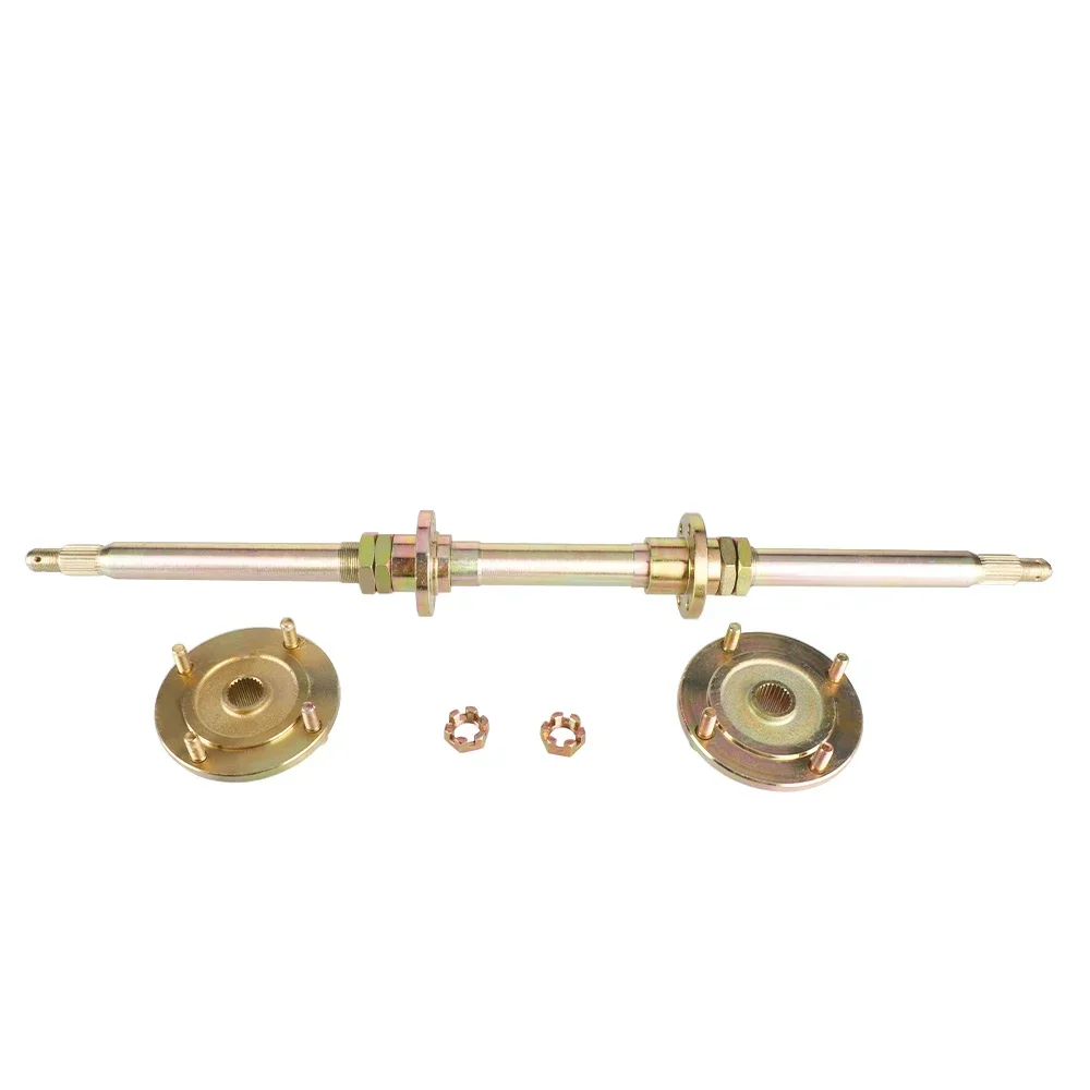820mm Rear Axle Fixing Bracket Flange Kit for DIY 150cc-250cc ATV Shock-Proof Frame UTV Off-Road Vehicle Quad Bike Accessories