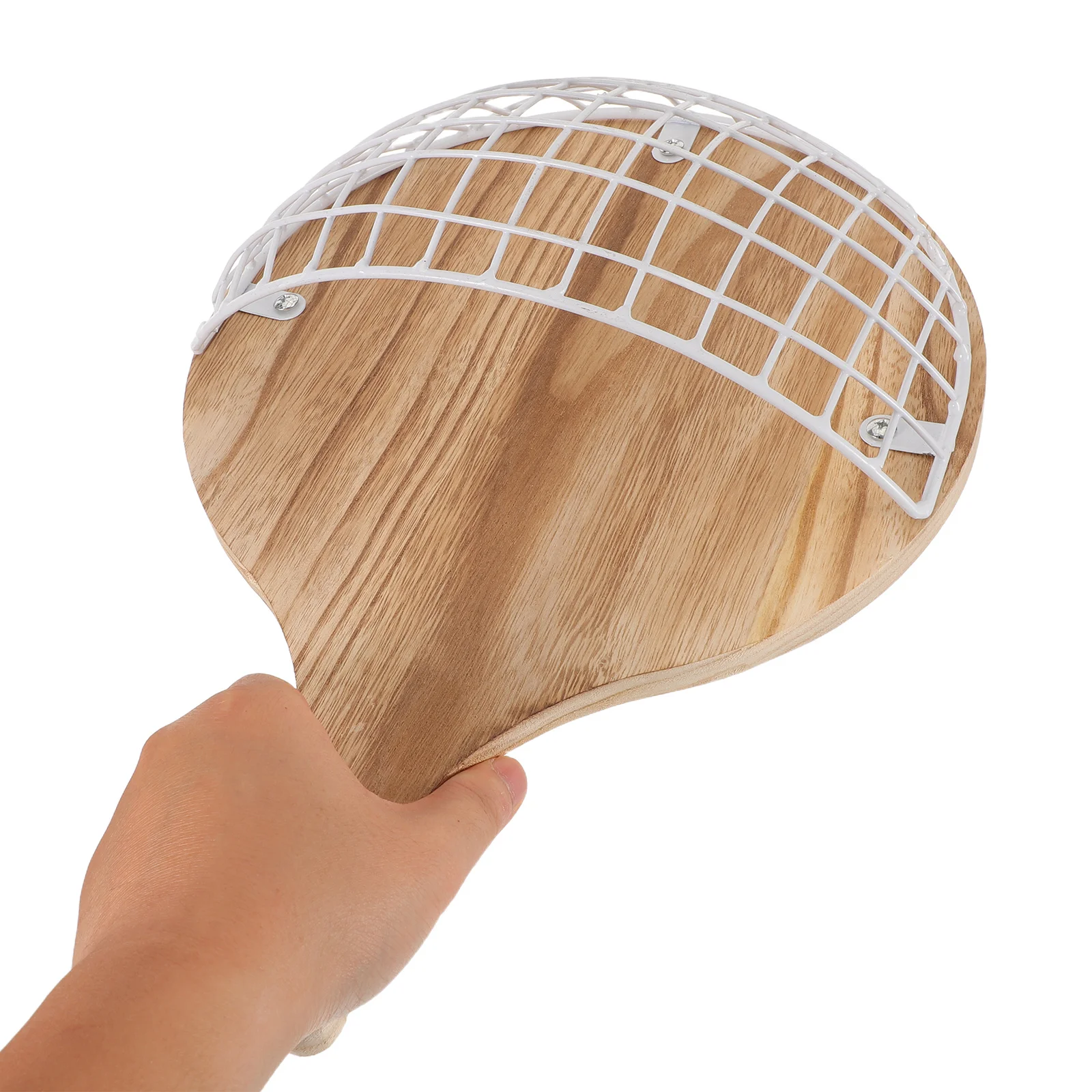 

Handmade Hanging Planter Basket Wood and Iron Combination Outdoor Wall Mount Decor for Villa Apartment Patio Plant Holder