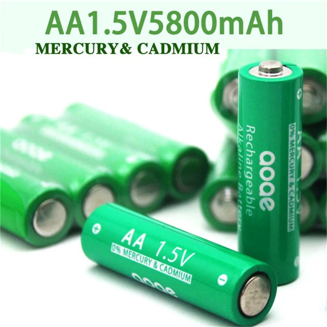 Original 1.5V AA5.8Ah+AAA3.8Ah Rechargeable battery AA NI-MH 1.5 V battery for Clocks mice computers toys so on