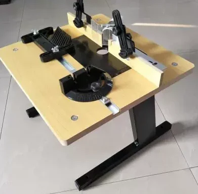 Electric Router Flip Table Multifunctional Carpentry Workbench Router Flip Table for Woodworking Trimming Engraving Milling