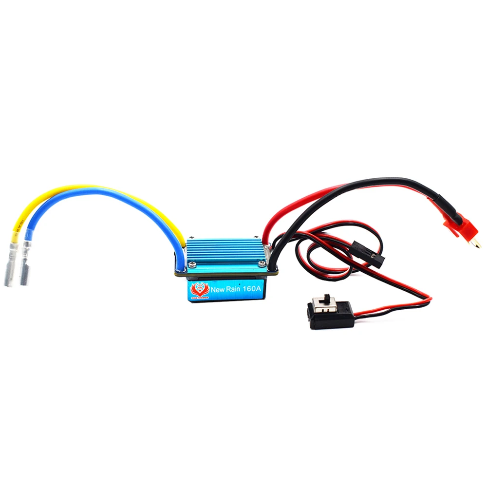 1PCS Waterproof RC Boat 160A/320A ESC 380/450 Brushed Motor Speed Controller Dual Mode Regulator Band Brake for 1/12 1/10 RC Car