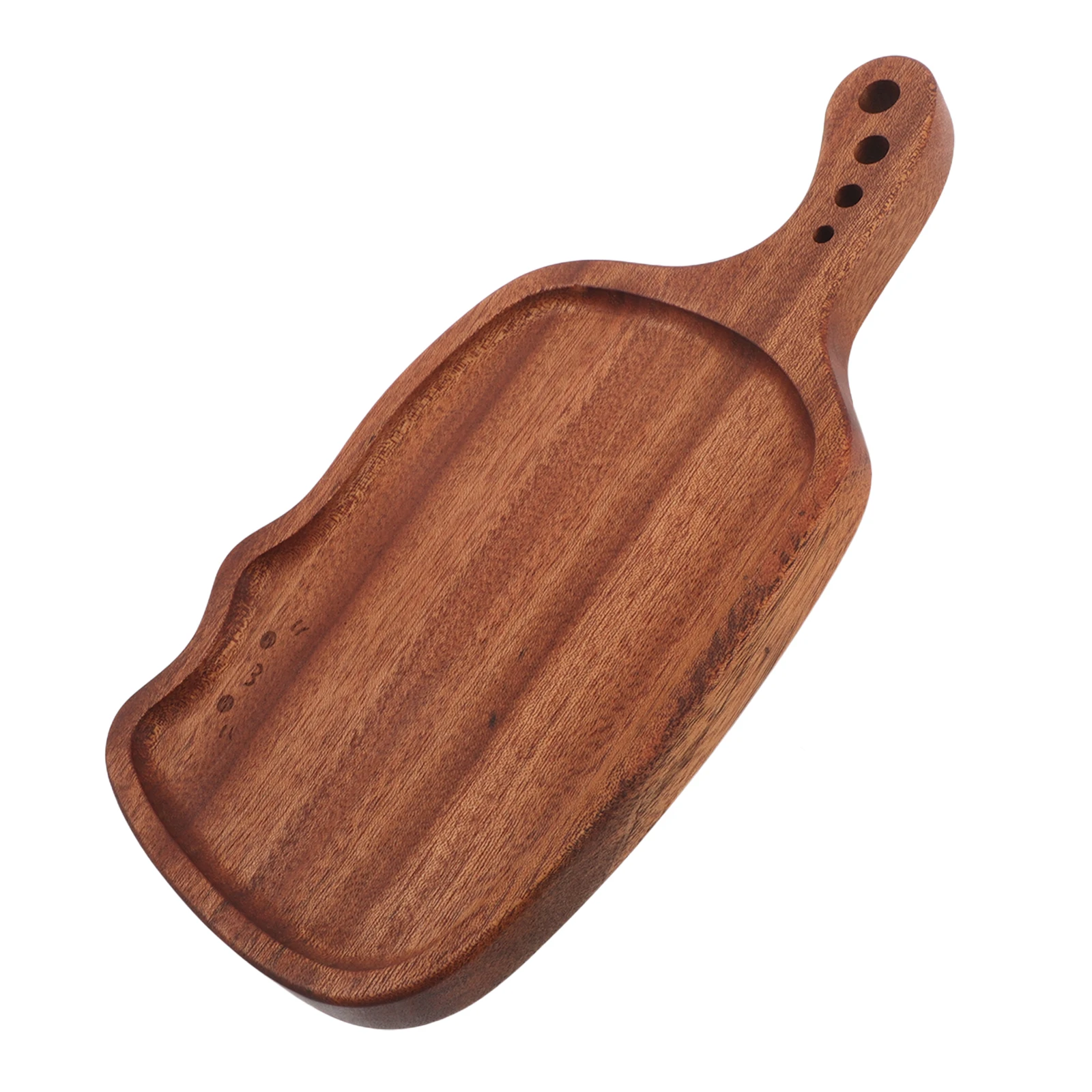 

1pcs Wooden Serving Tray Cat-Shaped Dessert Board For Cheese Fruit Cake Appetizer Small Wood Platter Brown Decorative Food Tray