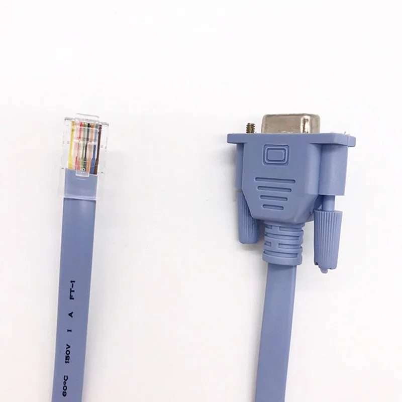 RJ45 to serial port DP9 to serial port RJ45 network cable data cable DB9 hole console router configuration cable