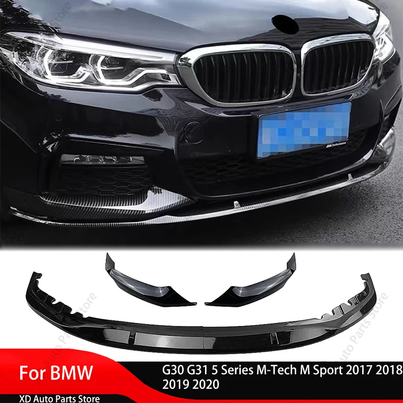 

Bumper Spoiler Lip For BMW G30 G31 5 Series M-Tech M Sport 2017 2018 2019 2020 Lower Splitter Front shovel surround Auto Parts