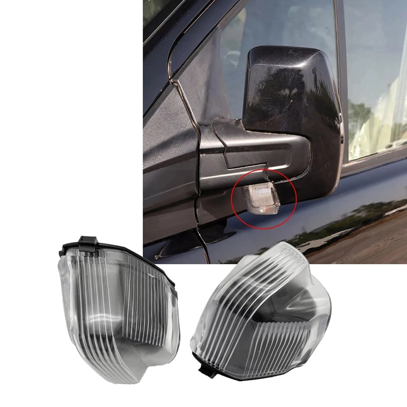 Car Rearview Mirror Turn Signal Light Cover BK21-13B382-AB BK21-13B381-AB For Ford Transit Custom 2013-2019 Tourneo