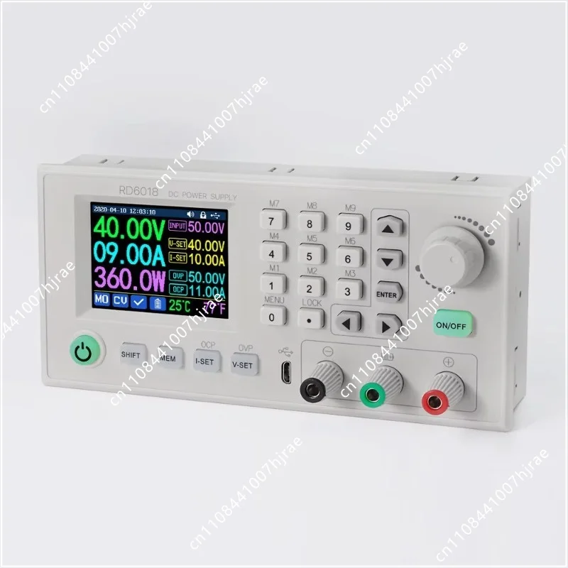 RD6018W S800 Unfinished Power Kit 1200W AC-DC PSU 110/220V USB WiFi 60V Variable Voltage Current Bench Power Module