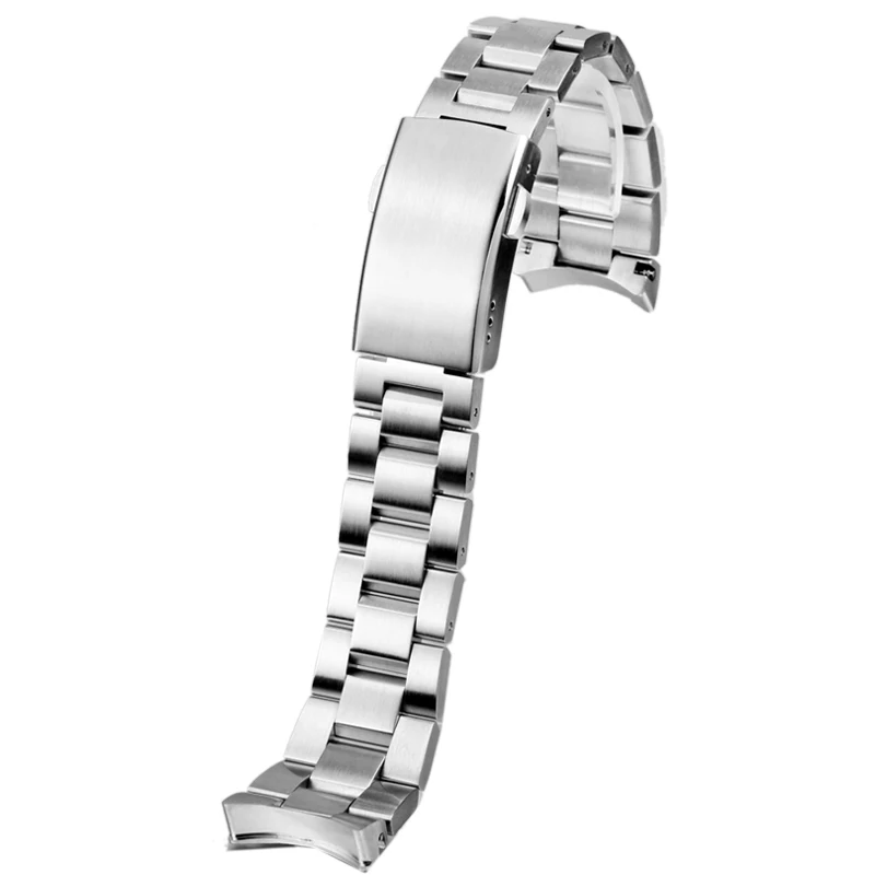 For TAG Heuer metal strap Aquaracer 300 Series WAY211 WAY111A Men's Solid Curved Stainless Steel Steel Watch Band 21mm Bracelet