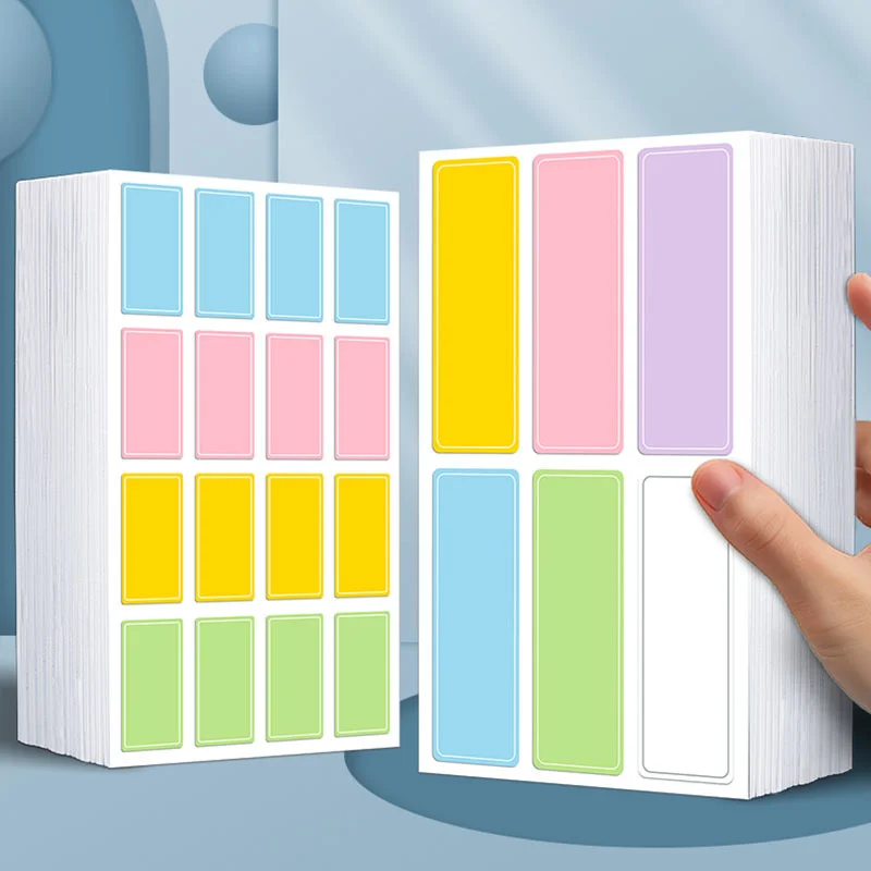 160 pezzi adesivi con nome scritto a mano in bianco colorato etichette per bambini insegnante di scuola offerta adesivo di cancelleria scrivania per