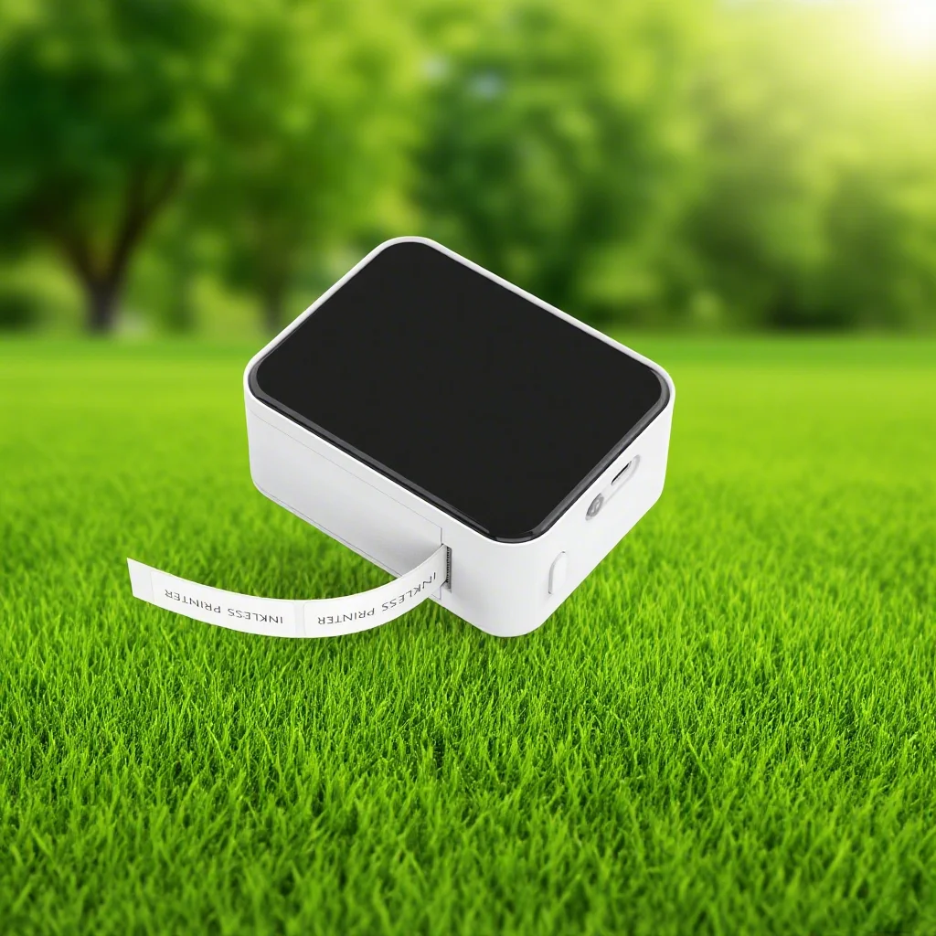 テープ付きラベルメーカー、P7ミニサーマルラベルメーカー、ポータブルデスクトップラベルプリンター、ステッカープリンター