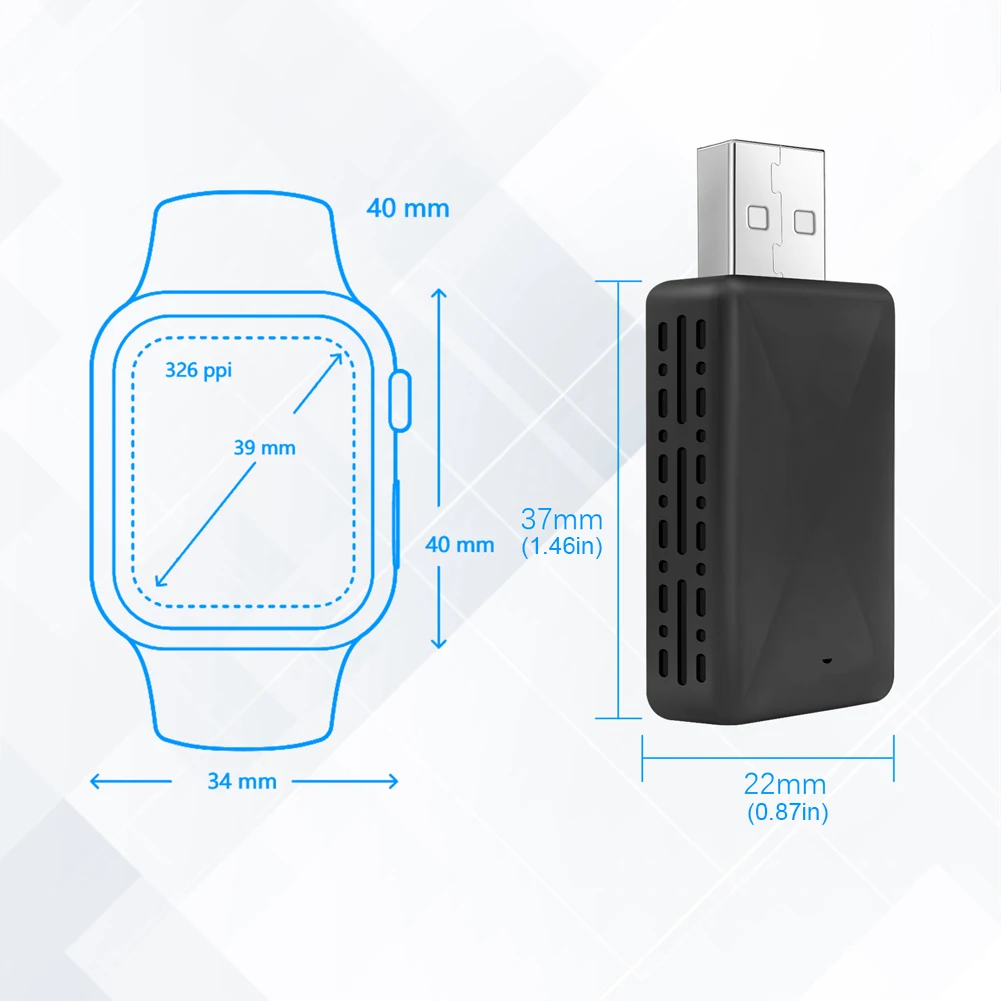 แบบมีสายไร้สายCarplay & Android Auto AIกล่องOTAอัพเกรด 2.4/5G WiFi USB Plug and PlayสําหรับOEMแบบมีสายCarplay Android Auto Car