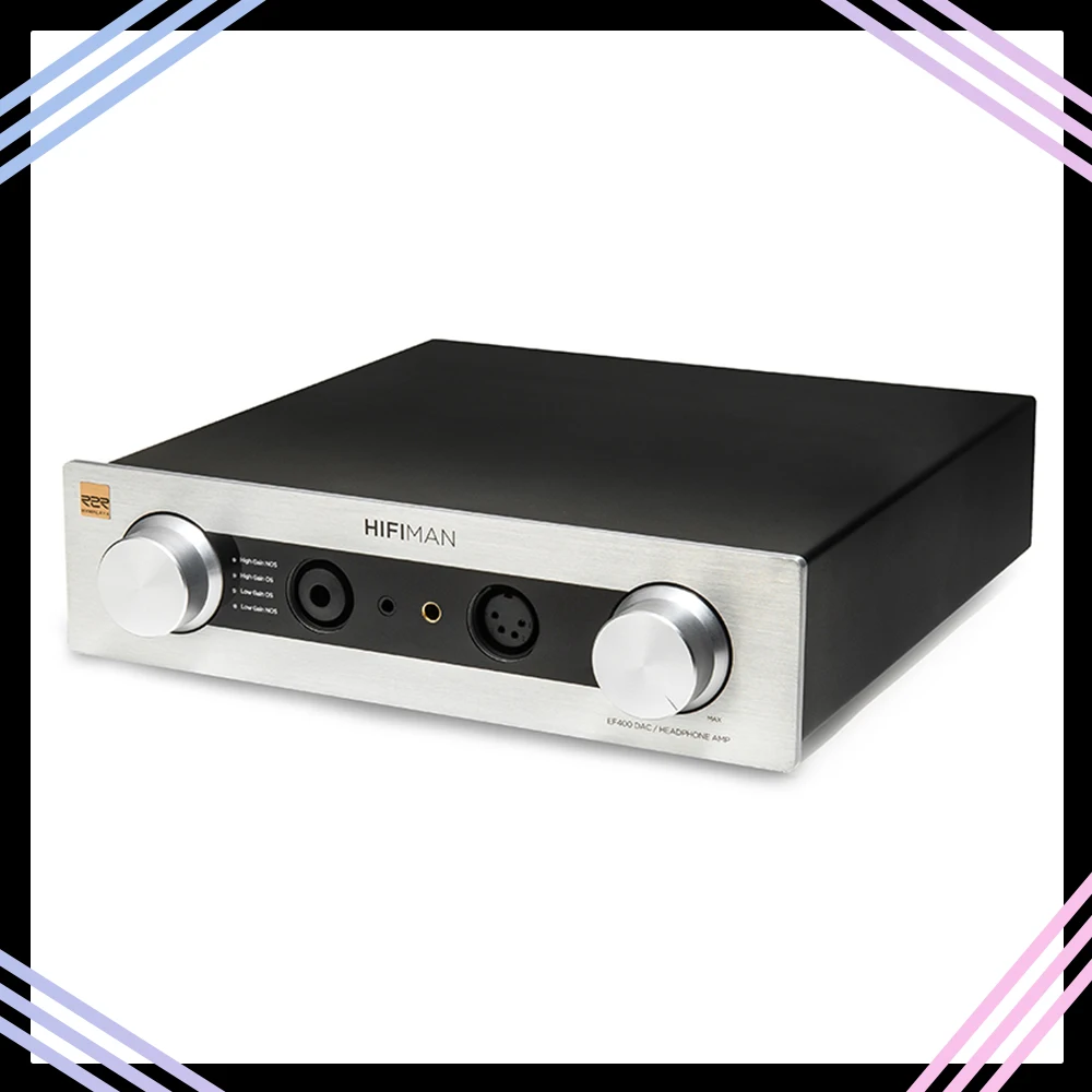 

HIFIMAN EF400 Desktop Balanced Headphone DAC& Amplifier with Himalaya R2R DAC, 3.5/4.4/6.35mm Output for Home Audio