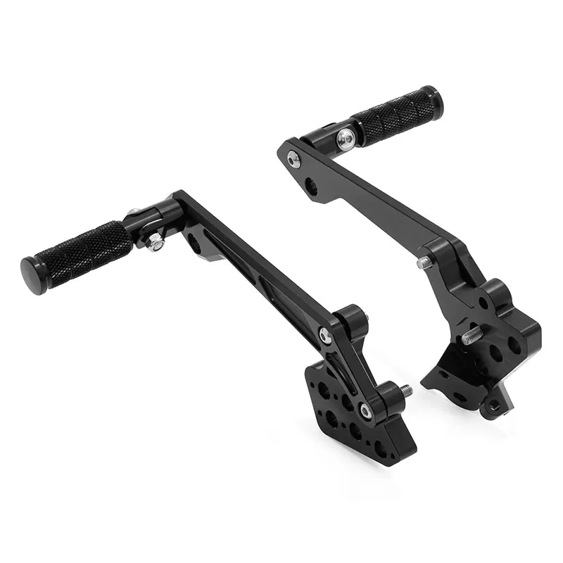 For Light Bee Rear Foot Pegs Rests Footegs Passager Pedal Brackets Electric Dirt Bike Off-Road