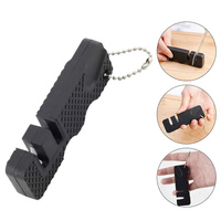 Multi-Functional Manual Knife Sharpener Simple Carbide Knife Whetstone Pocket Ceramic Sharpen Scissor Sharpen Knives Accessories
