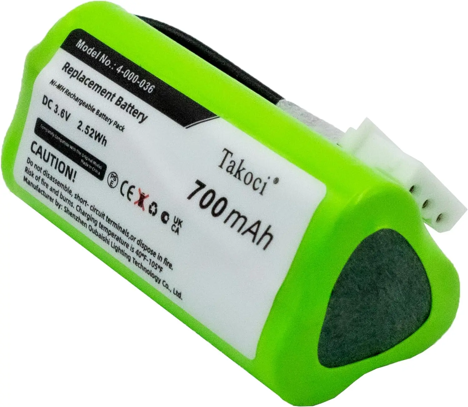 Replacement Battery for Drummond Scientific  Portable Pipet-Aid PK, Portable Pipet-Aid XP2 4-000-036 3.6V/700mAh