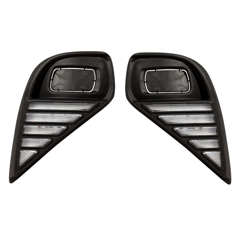 

LED DRL Fog Lights For Toyota Highlander 2021-2023 Turn Signal Fog Lights Daytime Running Lights Assembly