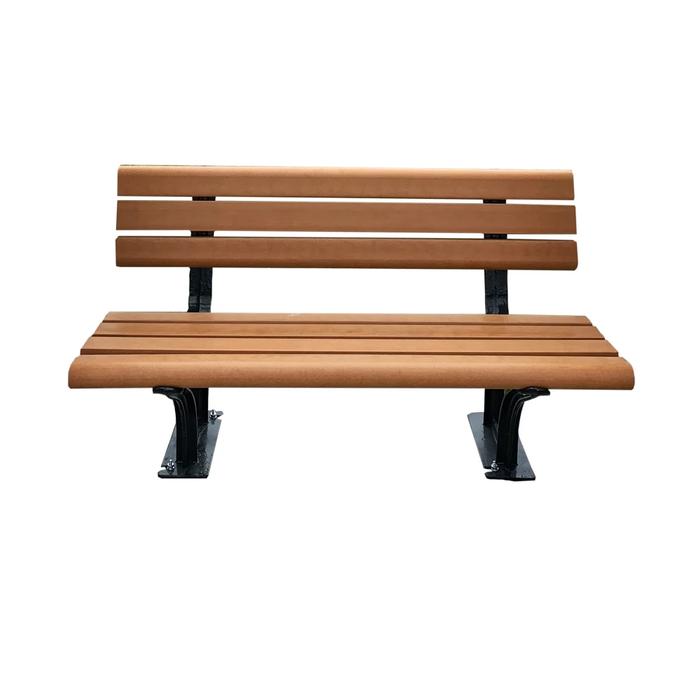 Factory park chair,outdoor wood plastic long part garden bench