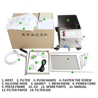 LF5-JY (F1) Electric Oil Filter Machine Stainless Steel Oil Extracting Machine Commercial Home Appliance Hydraulic Press