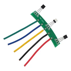 1pcs Hall PCB Hot Sale Electric Scooter Hall Sensor 3147 41F 213 PCB Board Cable Green 60 Degrees For Two Wheel Motor Parts