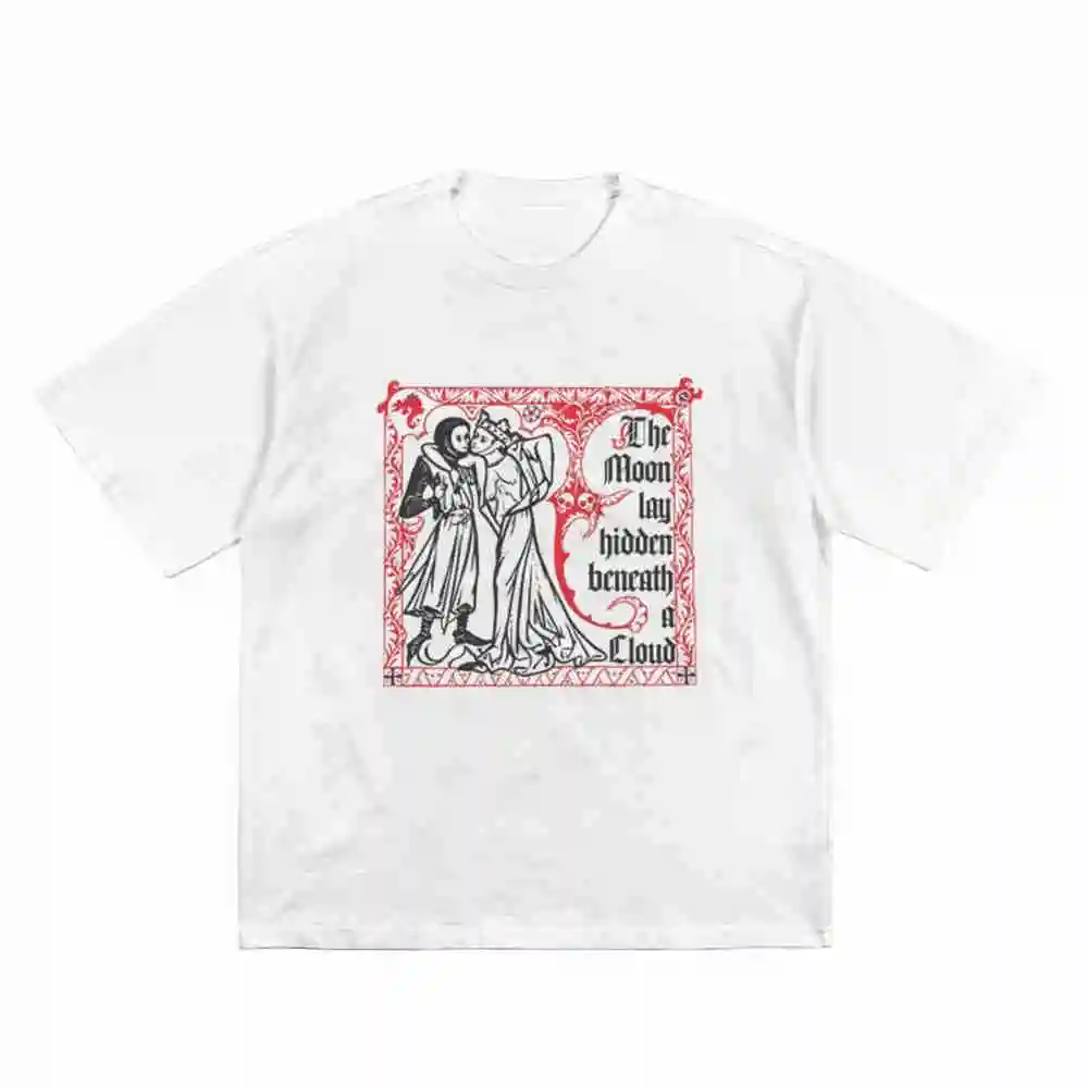 The Moon Lay Hidden Beneath A Cloud Short Sleeve Tee 100% Cotton T-Shirt