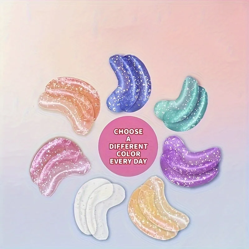 Dez máscaras para os olhos em gel (5 pares) fornecem um efeito refrescante, calmante e protetor nos olhos. Confortável e suave de usar.