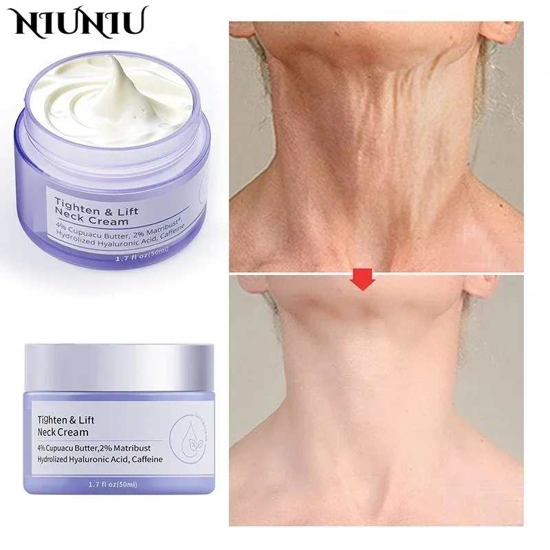 Neck Lines Collagen Moisturizer Cream Eliminate Neck Fine Lines Rejuvenation Nourish Eliminate Double Chin Skin Care Creams