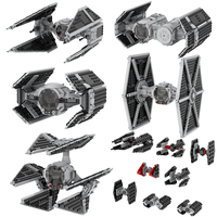 MOOXI Most Complete Space War Starfighter Sci-Fi Movie Adult Building Block Set MOC Brick Model Kit DIY Diorama Toy For Boy Gift