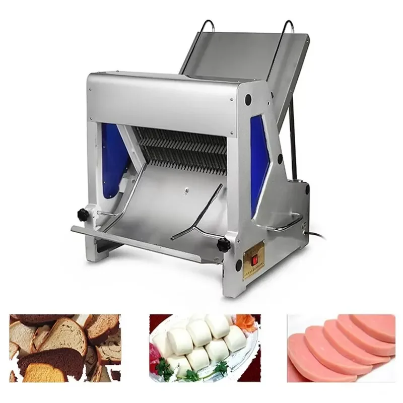 Automatic Electric Bread Slicer | Toaster & Baking Bread Cutting Machine for Commercial & Home Use