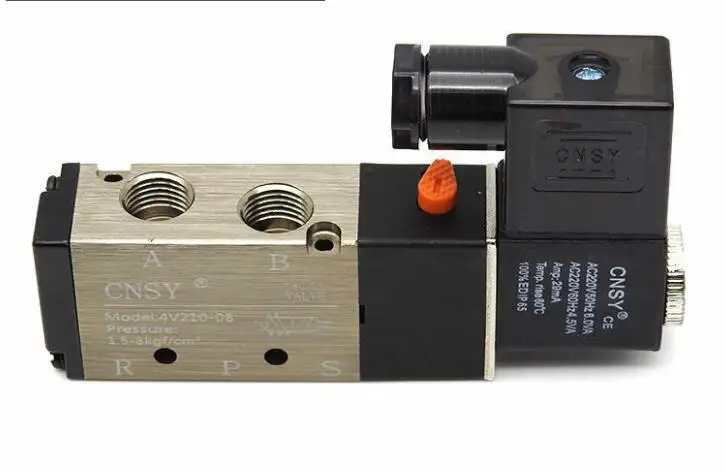 Pneumatic solenoid valve MODEL:4V310-10 AC220V50HZ6.0VA  4V210-08 AC220V50HZ6.0VA