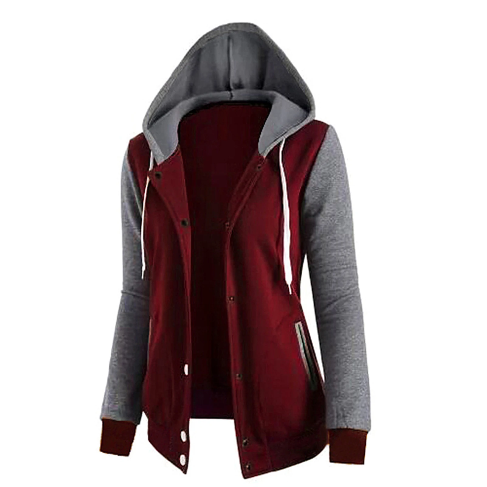 

Comfortable Loose Solid Sweatshirt Casual And Stretch Suit For Spring And Autumn