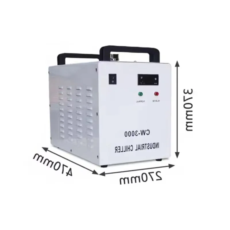 CW-3000AG Circulating Water Cooler Industrial Refrigeration Equipment Matches 50W 60W 80W 100W CO2 Laser Processing Equipment