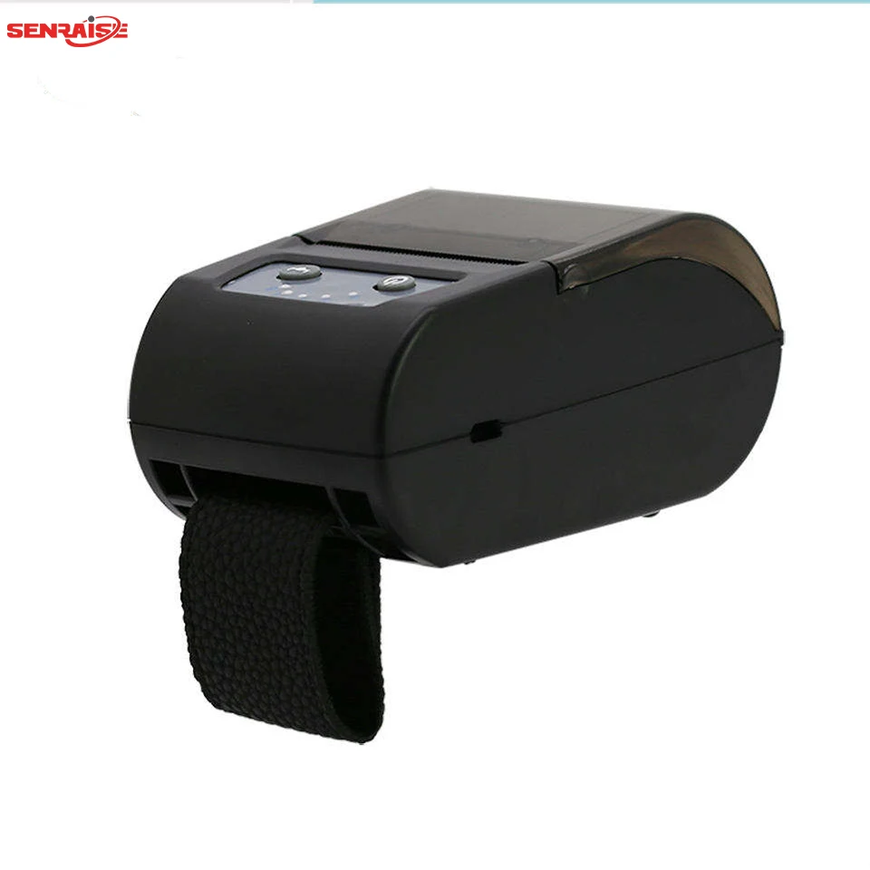 Stampante termica per ricevute a dente blu economica e fine da 2 pollici Mini stampante termica per ricevute portatile da 58 mm