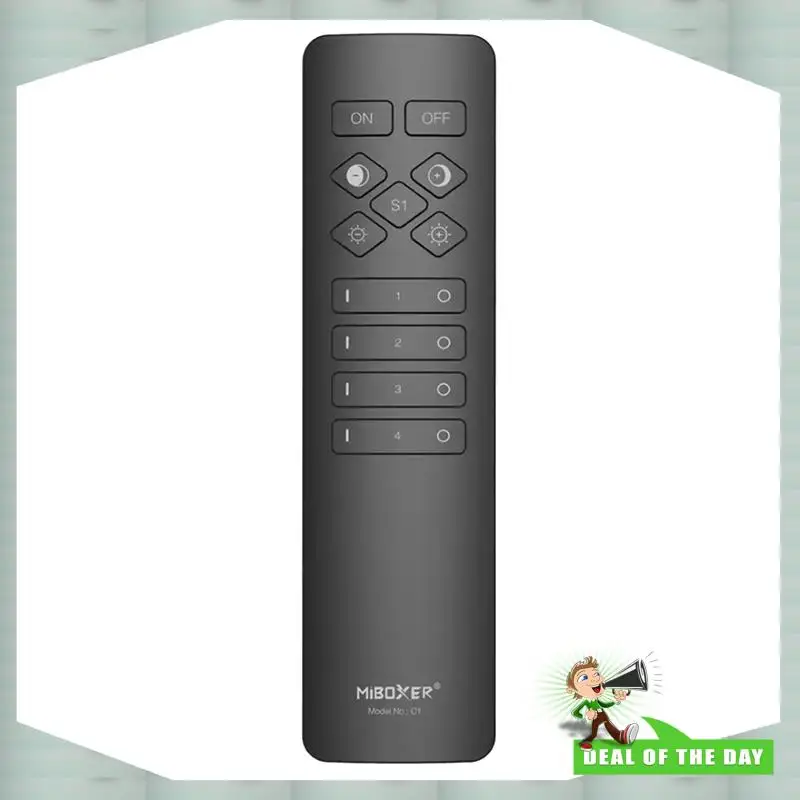 24-Hour Delivery Miboxer 2.4G RF Wireless Remote Controller Brightness Adjustable Lighting Color Temperature RGB+CCT Magnetic Mo