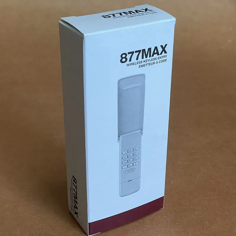 

Клавиатура Chamberlain LiftMaster 877MAX 878MAX 877LM 977LM Устройство открывания гаражных ворот Пульт дистанционного управления Система бесключевого доступа 315 МГц 390 МГц