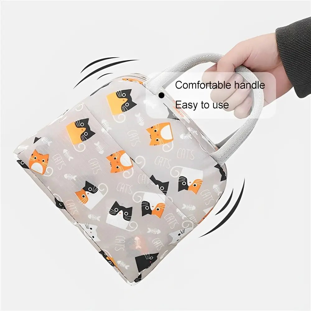 Reusable Lunch Bag for Women Large Capacity Small Insulated Cooler Lunch Container Leakproof Lunch Tote Bags