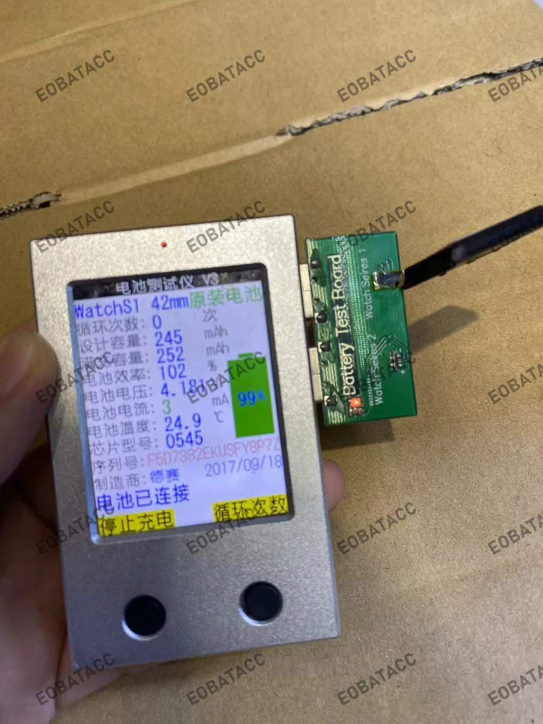 البطارية الأصلية لسلسلة ساعات أبل SE 1 2 3 4 5 6 7 8 Bateria لـ IWatch S1 S2 S3 LTE S4 S5 S6 S7 S8 38/40/41/42/44/45/49 مللي متر #2