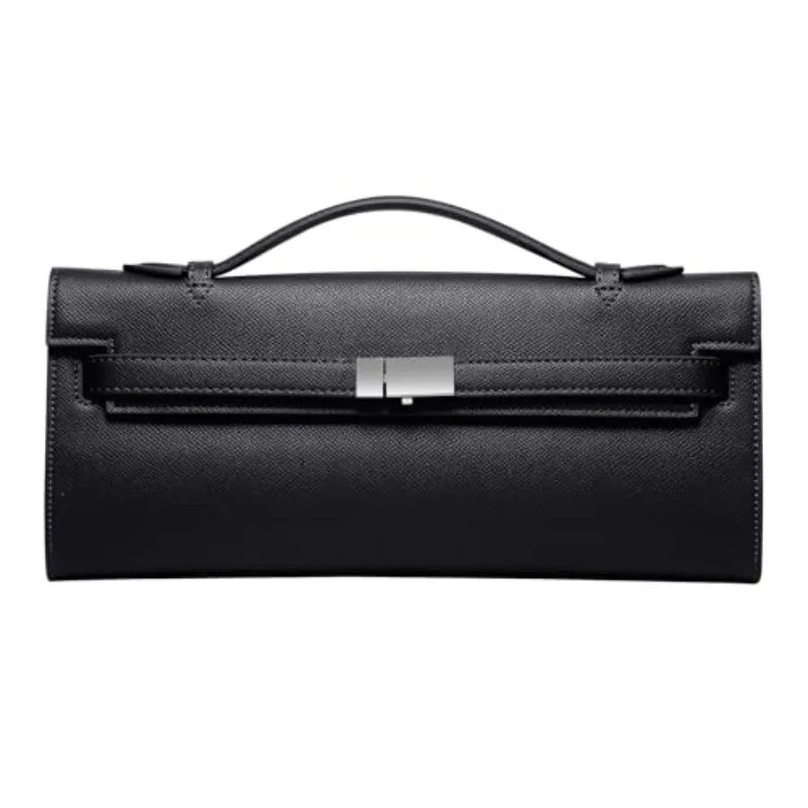 

CHUNLI PU Leather Clutch Purses for Women Trendy Ladies Top Handle Bag for Evening Work Business Daily Use