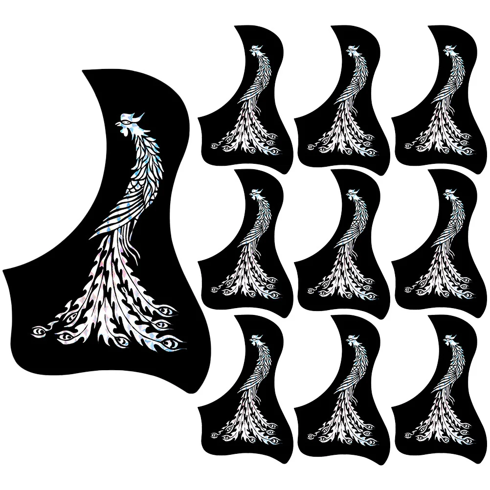 

10 Pcs Guitar Plate Protective Cover Folk Pickguards Acoustic Component