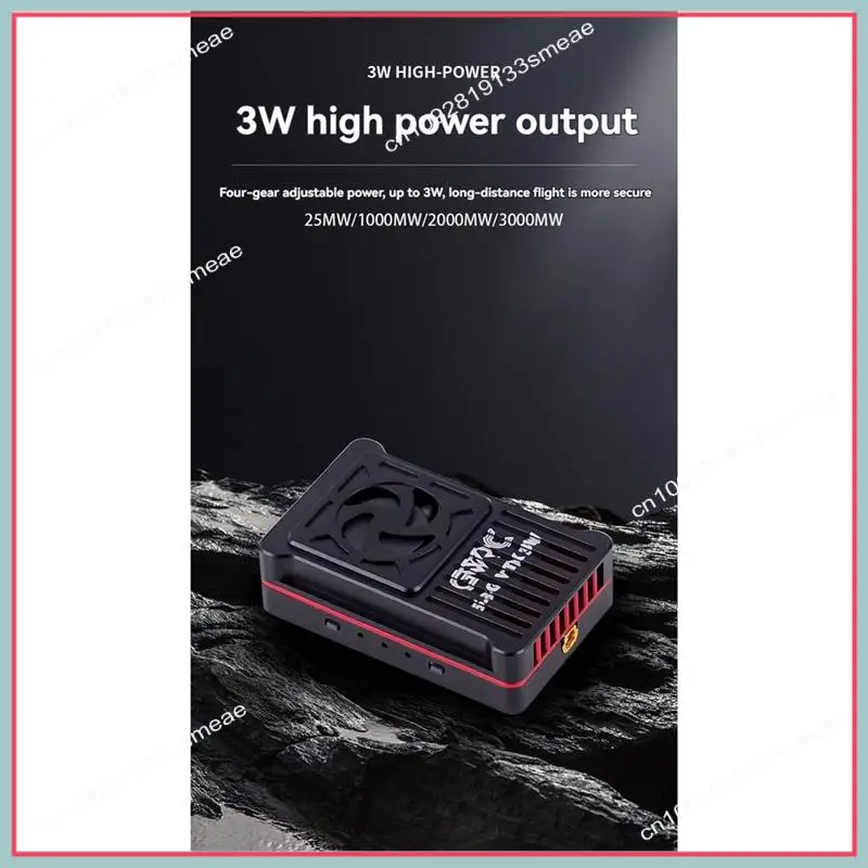 

N94R 5.8G 3W VTX Video Transmitter 48CH 25Mw/1000Mw/2000Mw/3000Mw For Long Range FPV Racing Drone