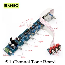 Audio Amplifier NE5532 High Quality 5.1 Channel Tone Board