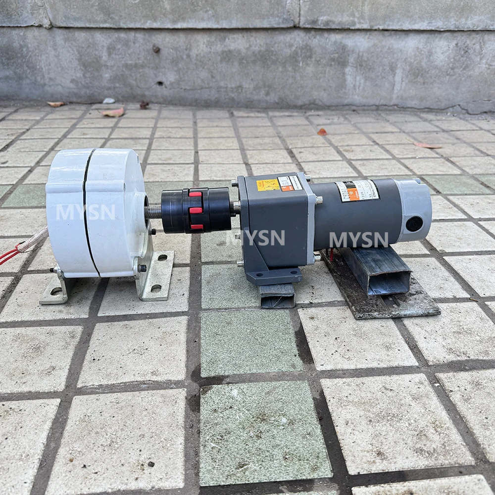 3KW 5KW 7KW منخفضة السرعة مولد المغناطيس الدائم 12 فولت 24 فولت 48 فولت الطاقة الحرة المنزل استخدام التيار المتناوب المولد مع محرك المخفض DIY بها بنفسك 6000 واط #5