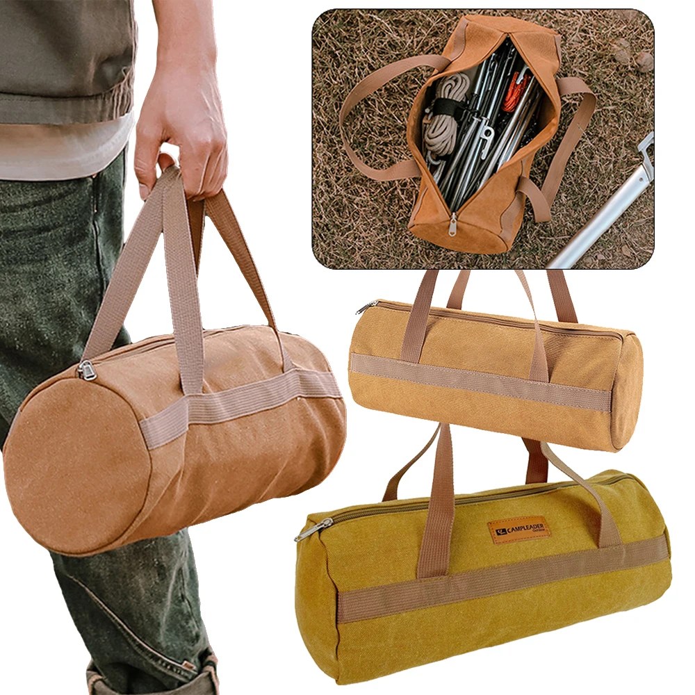 Outdoor Tent Peg Storage Bag Camping Tool Organizer Tactical Molle EDC Pouch Portable Utility Tool Handbag for Camping Hiking