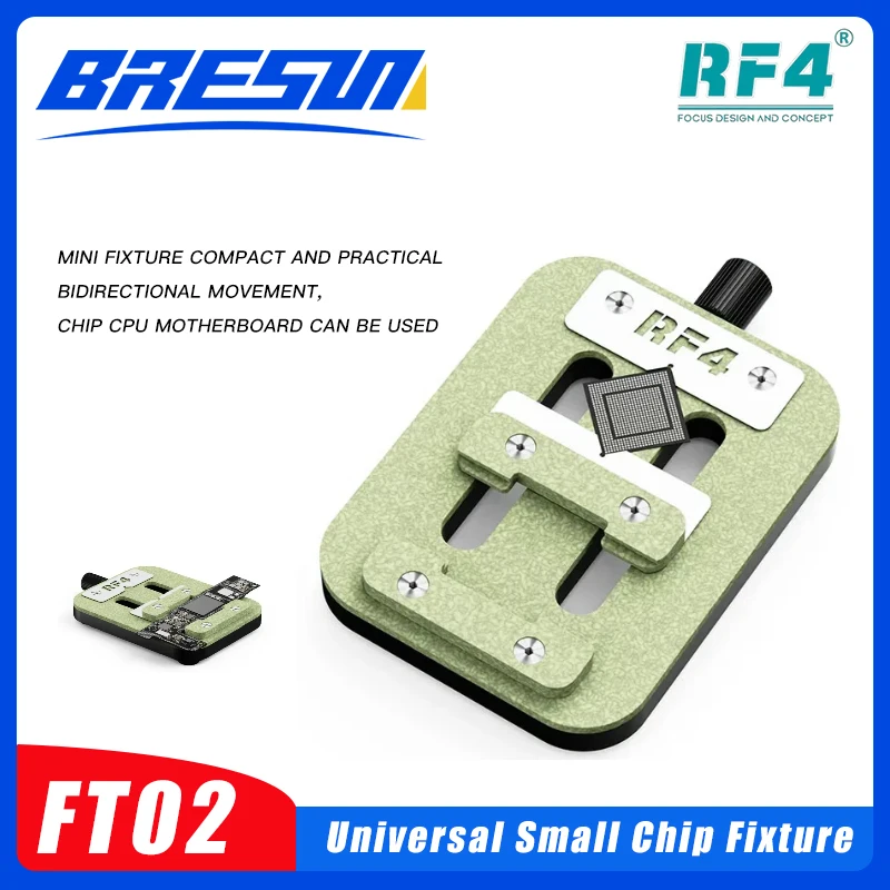 RF4 Fixture FT02 Universal Small Precision Mainboard Holder PCB Suspension Design IC Chip Repair Soldering Adjustable Clamp