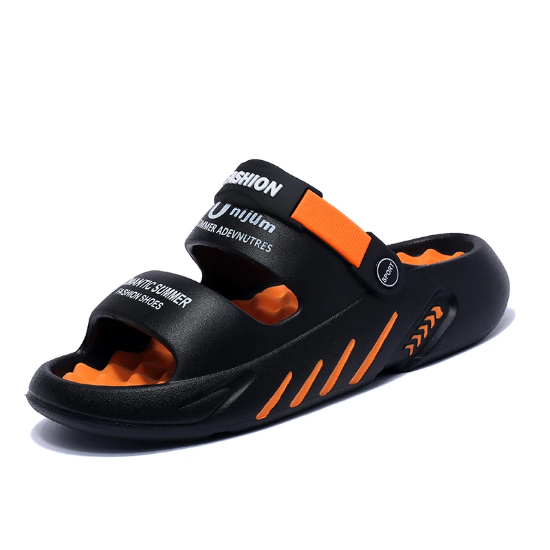 

NewSummer Fashion Sandals For Men'S New Non-Slip Outdoor Beach Slippers Soft Comfort EVA Sandals Casual Women Home Slides